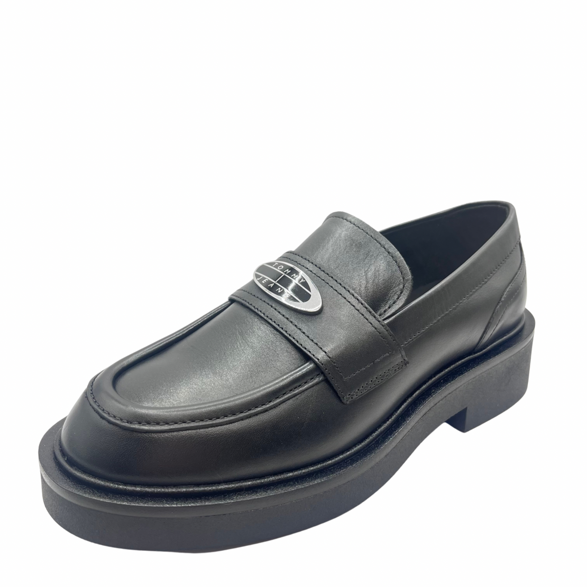 Tommy Jeans Black Loafers