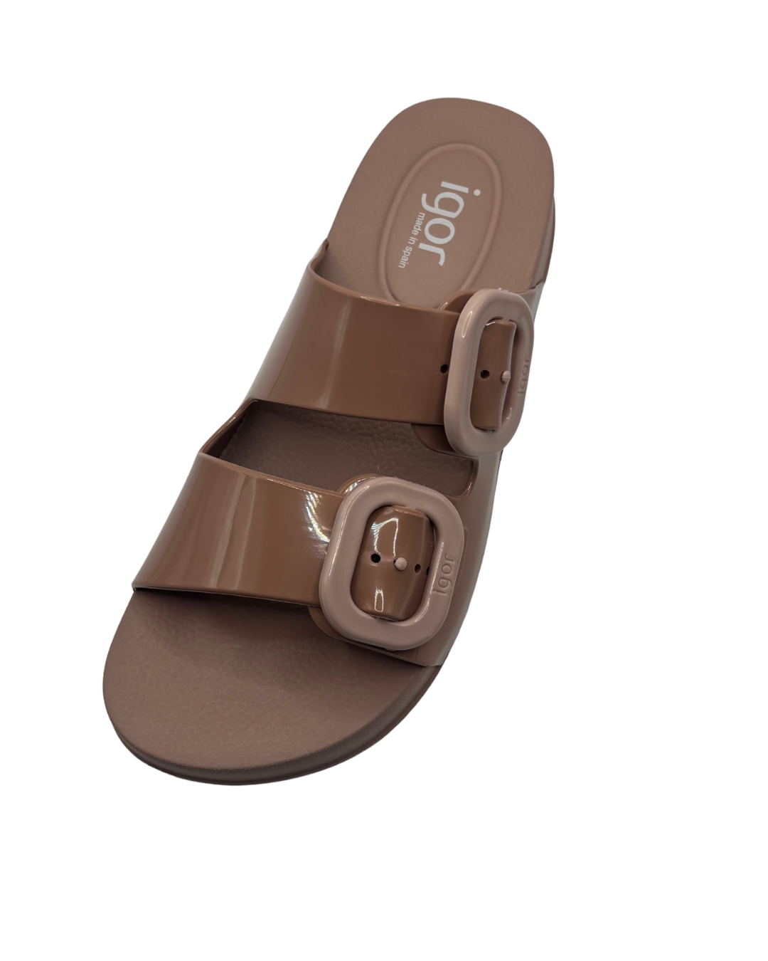 Igor Pink Slip on Sandals with Buckle