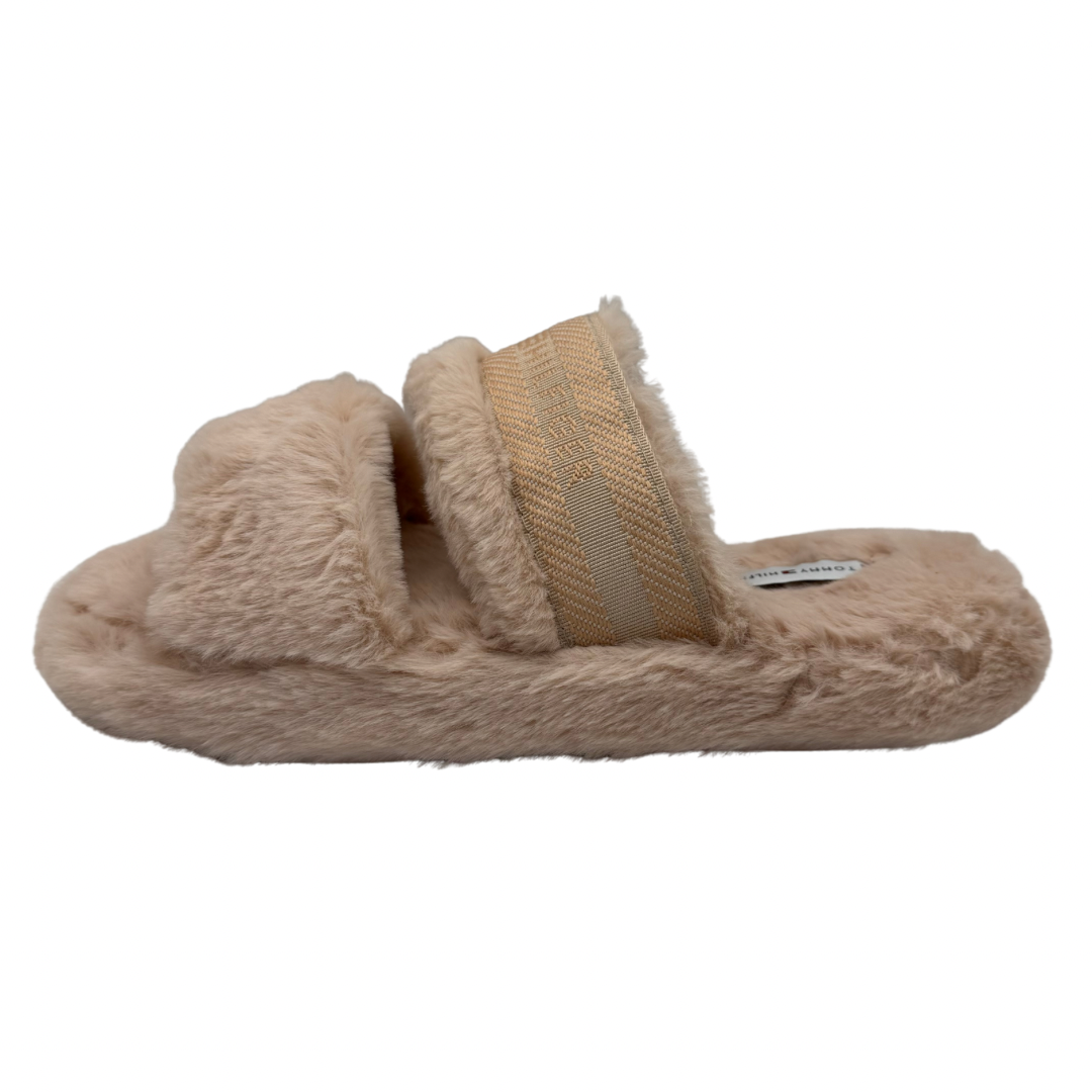 Tommy Hilfiger Pink Slip On Slipper