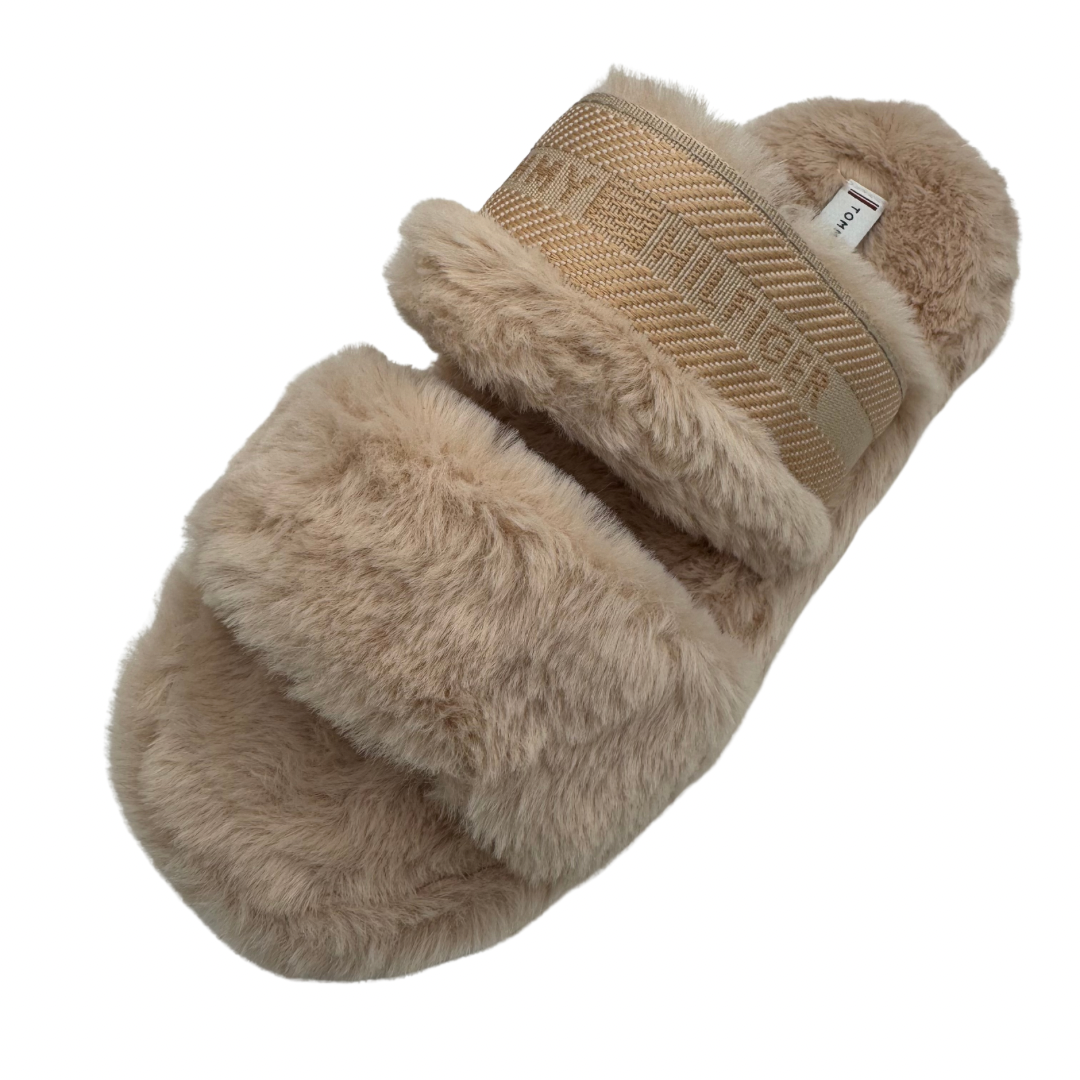Tommy Hilfiger Pink Slip On Slipper