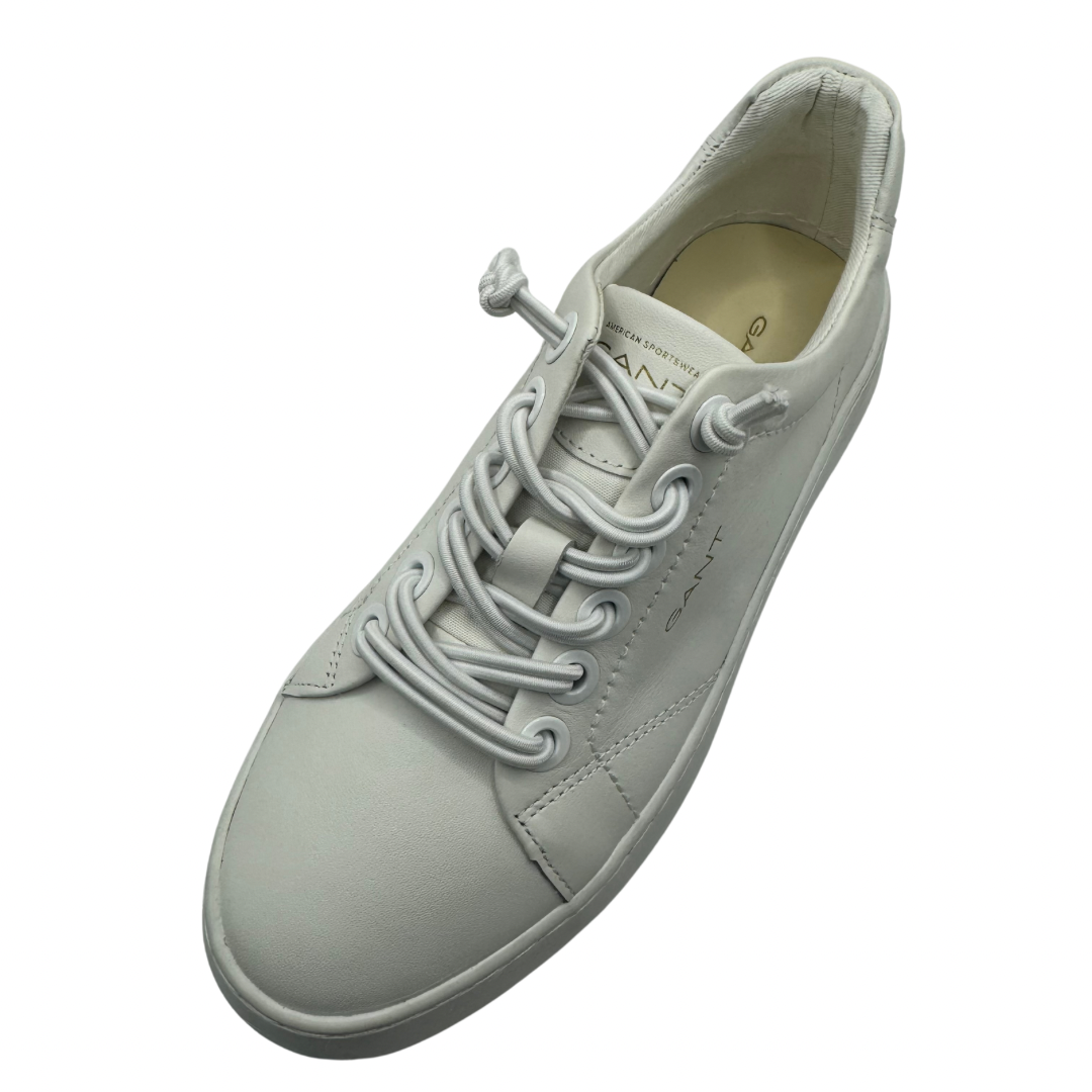Gant All White Leather Trainers