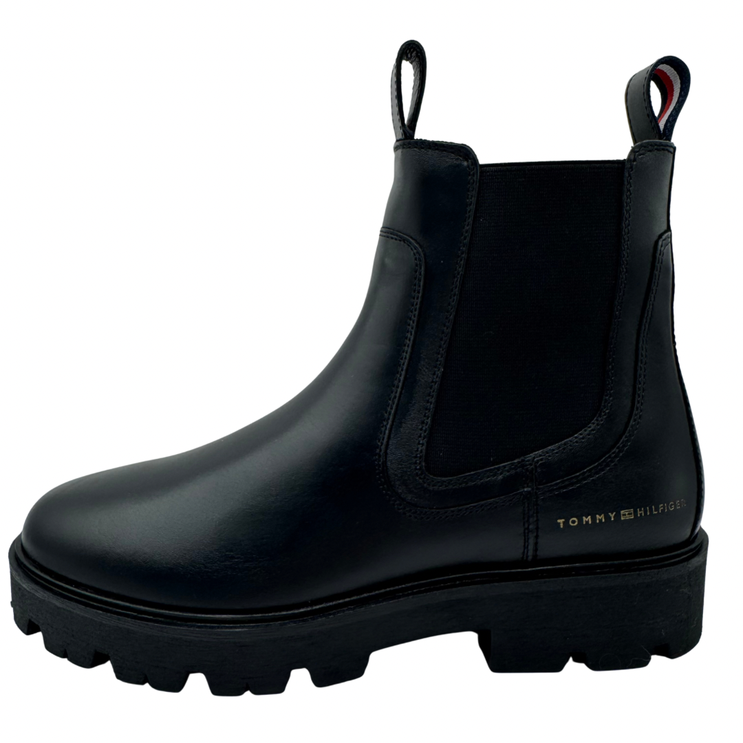 Tommy Hilfiger Black Boots