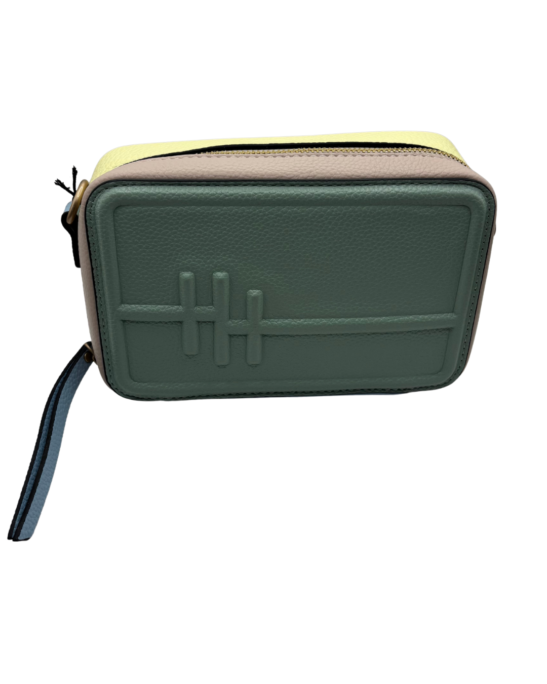 Hispanitas Green, Blue, Pink and Yellow Crossbody Bag