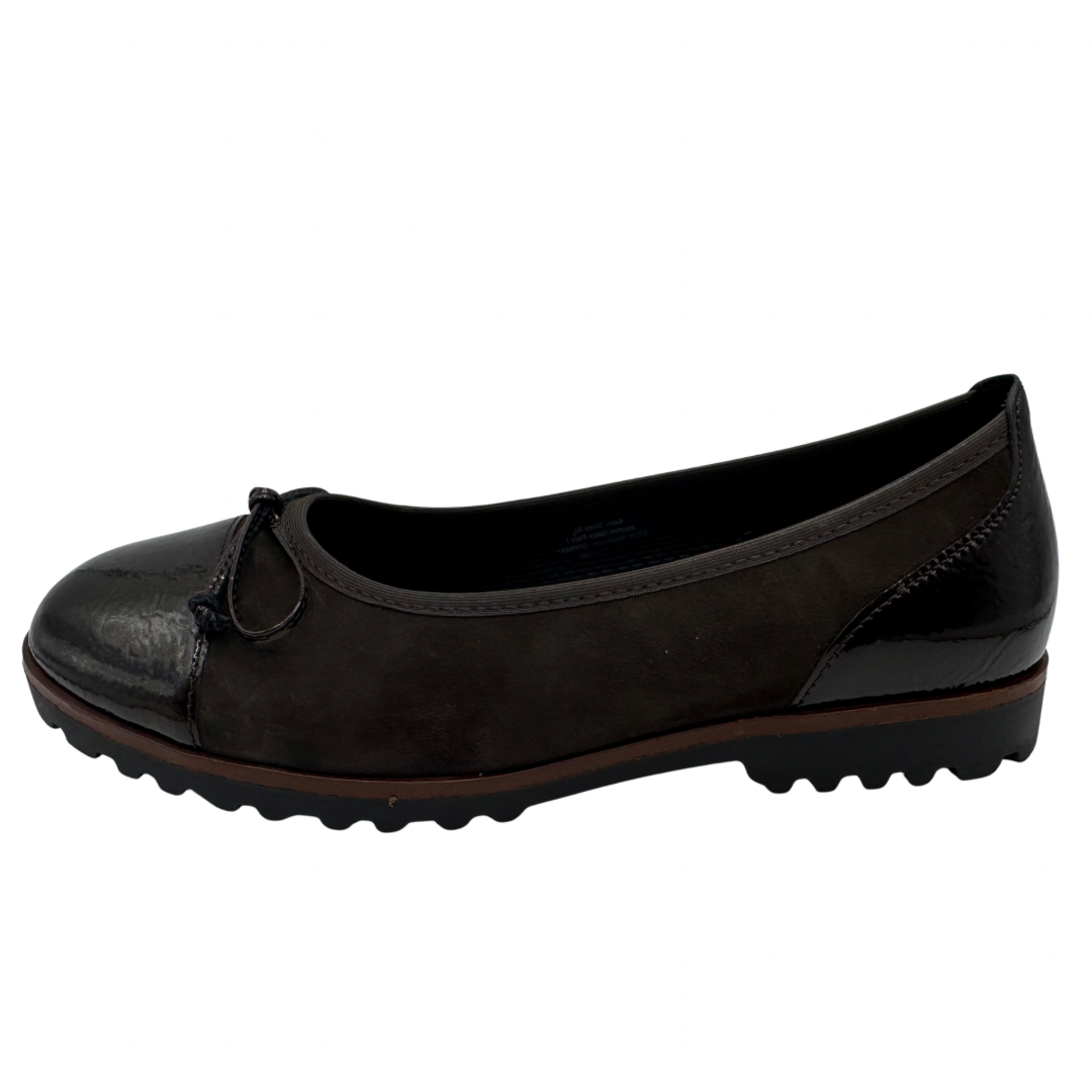Gabor Brown Slip On Pump