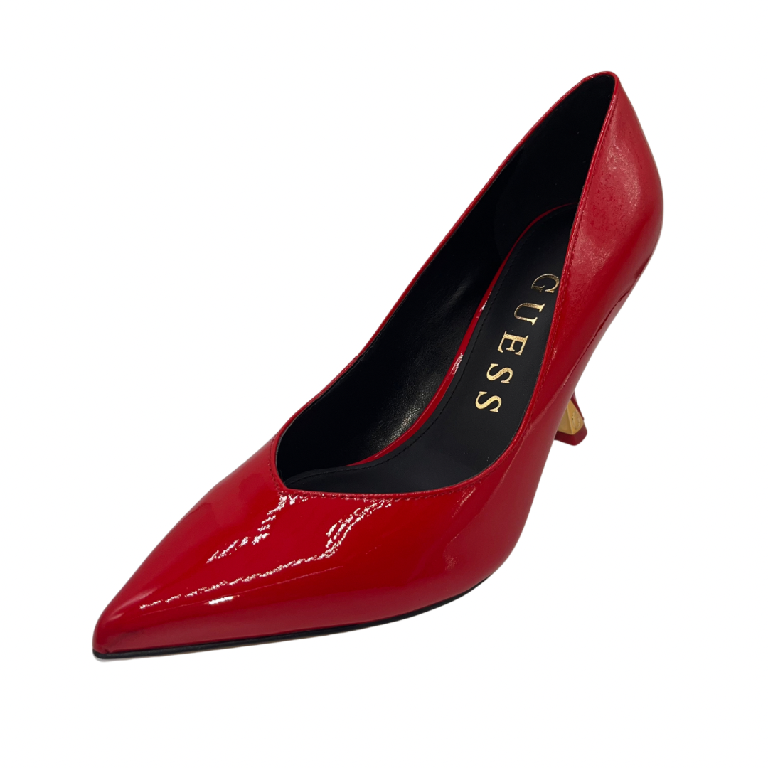 Guess Red Patent Heel