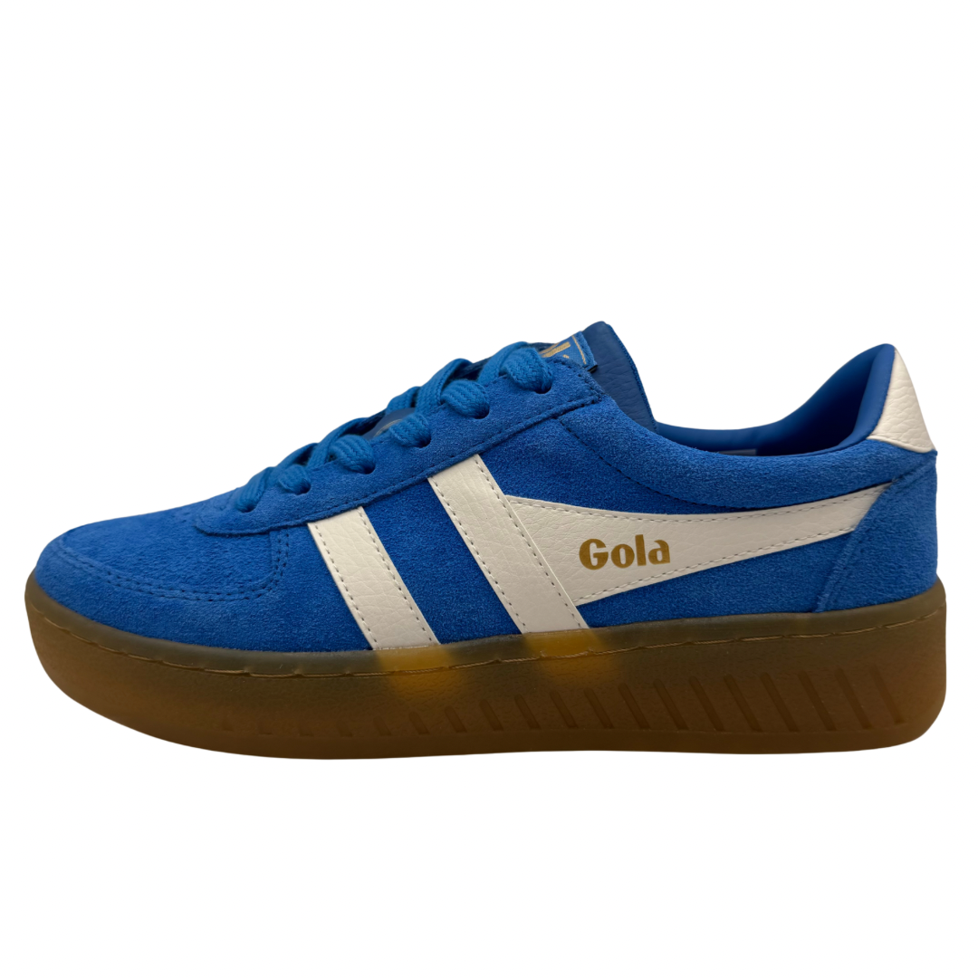 Gola Bright Blue &amp; White Trainers