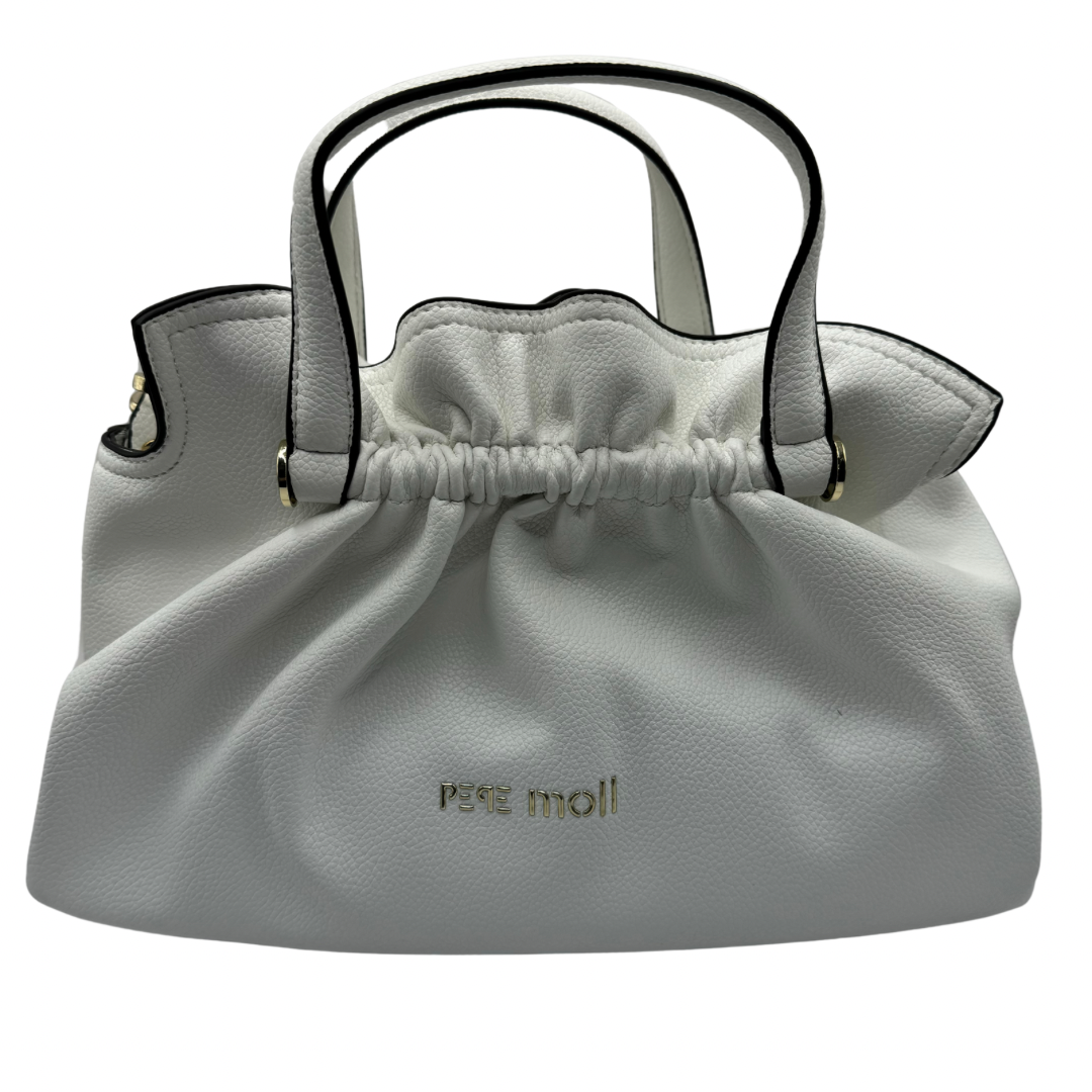 Pepe Moll White Small Handbag
