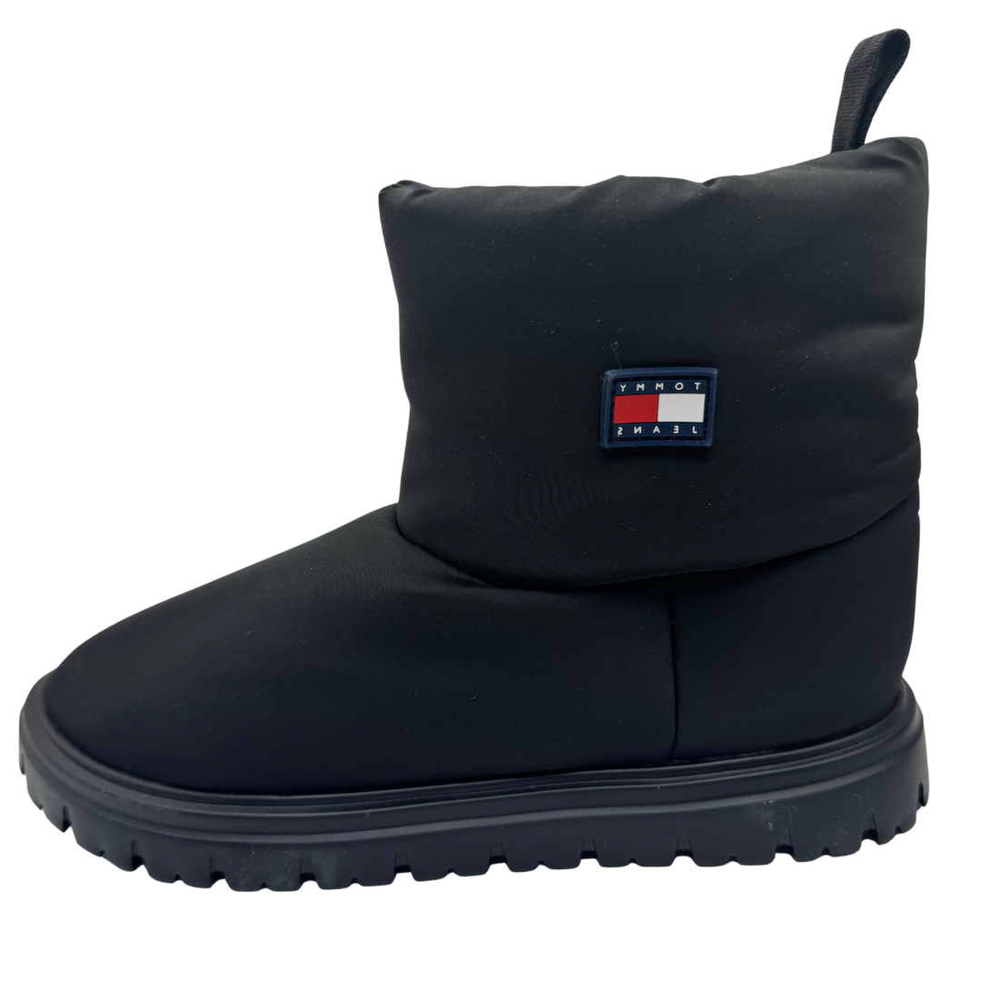Tommy Jeans Black Boots