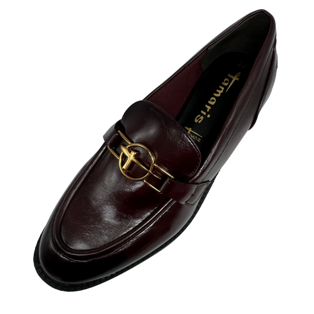 Tamaris Maroon Loafers