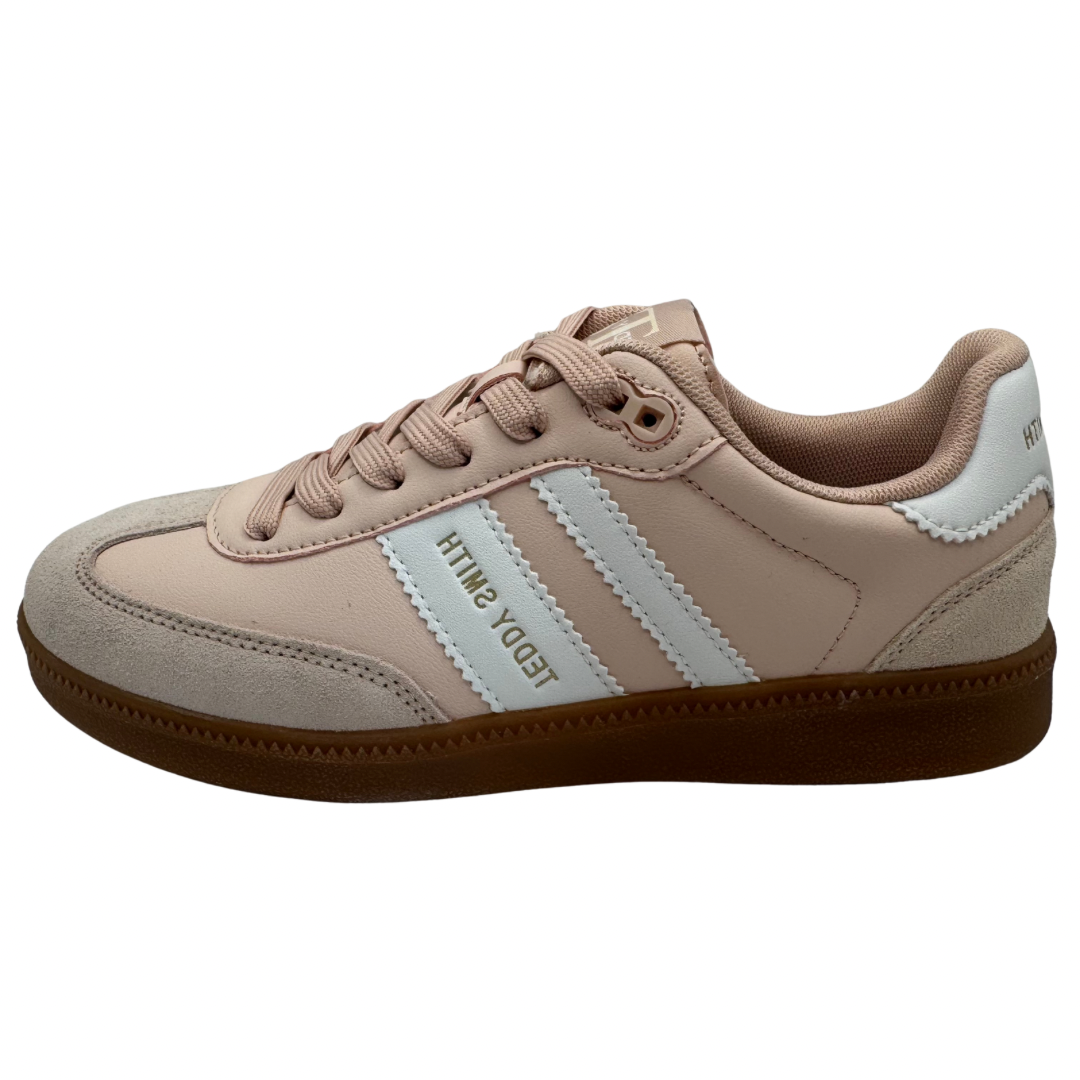 Teddy Smith Baby Pink Trainers