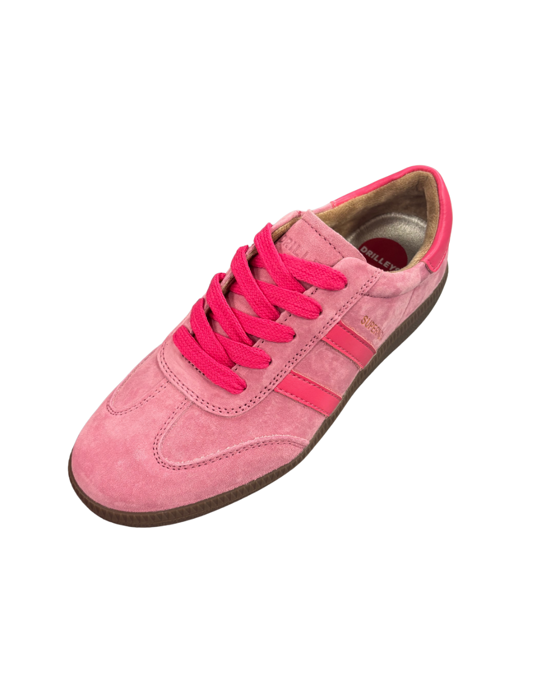 Drilleys Two-Toned Pink Trainer