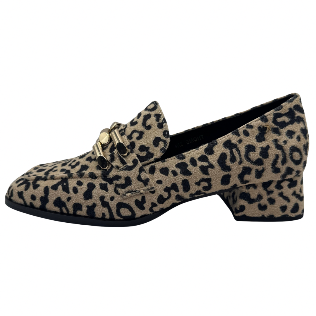 Kate Appleby Leopard Print Loafers