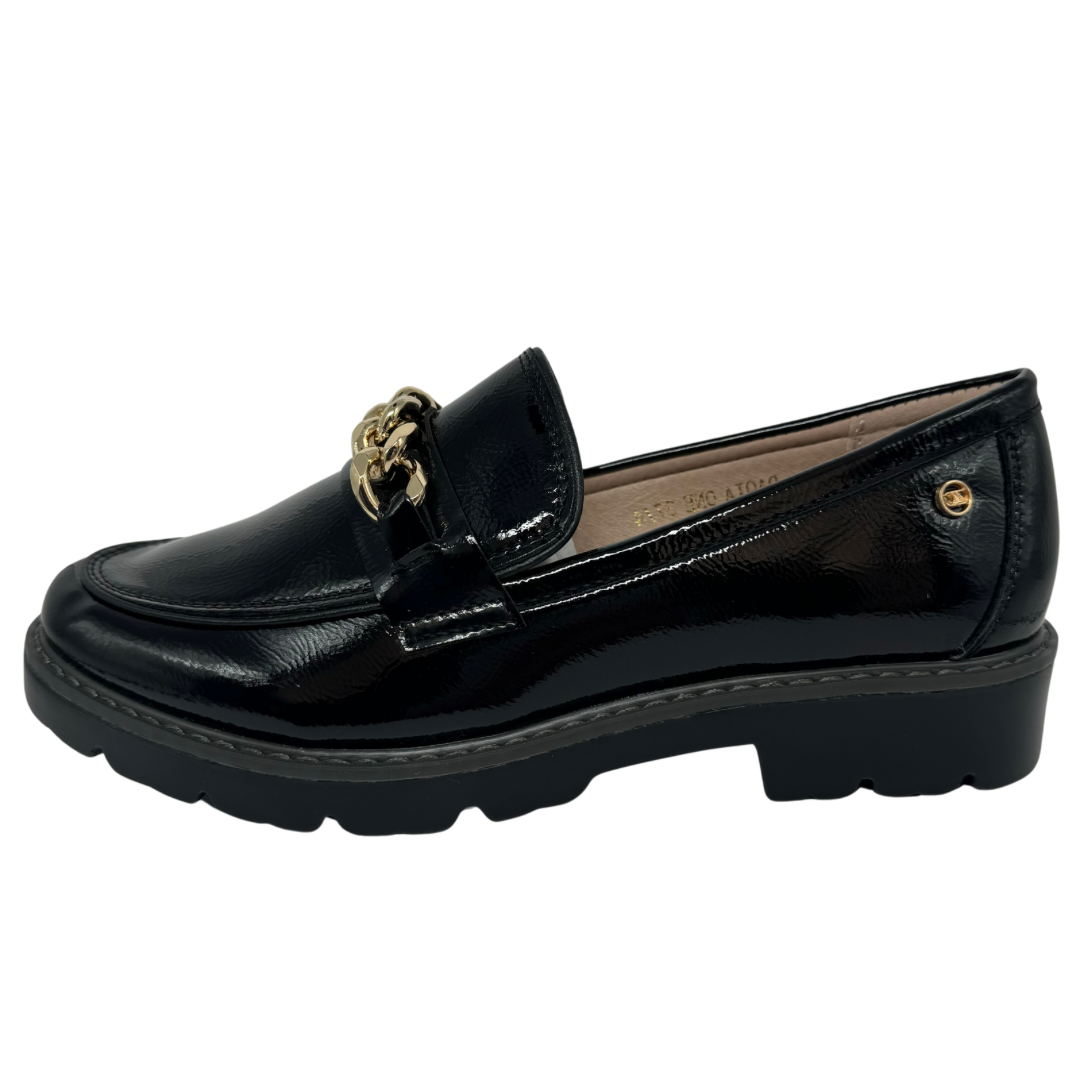 Zanni &amp; Co Black Patent Loafers