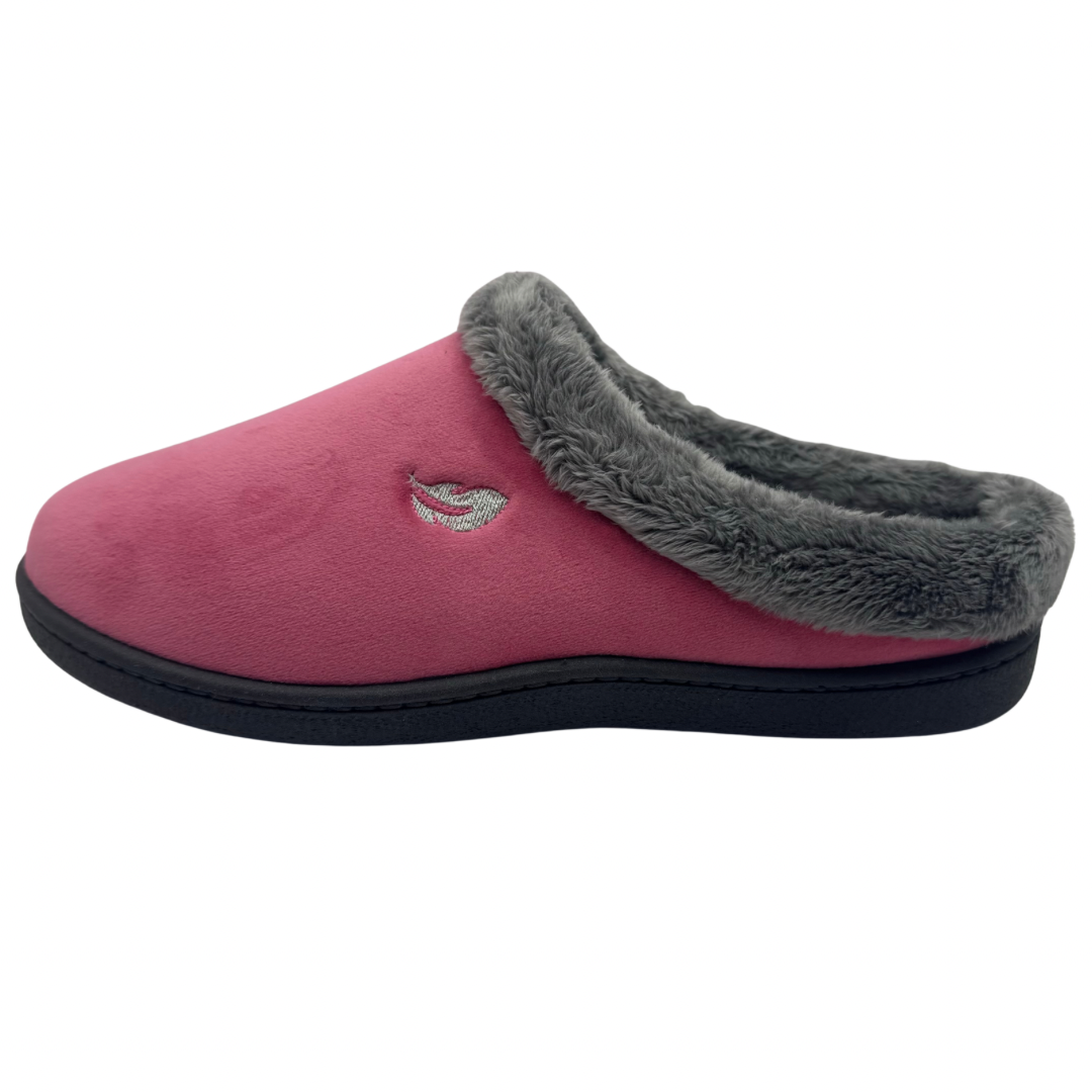 Plumaflex Pink Backless Slippers