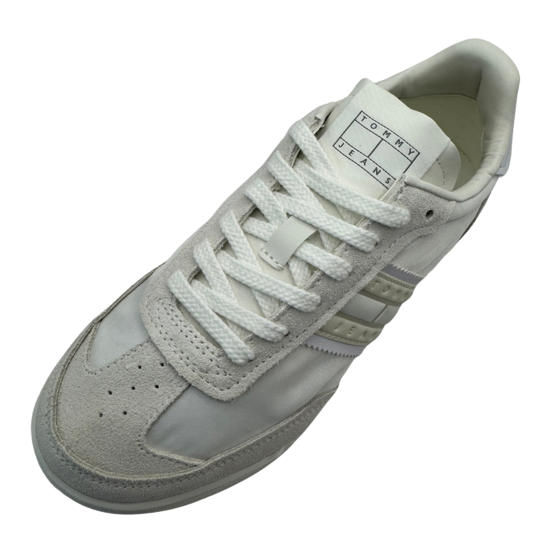 Tommy Jeans White &amp; Beige Trainers