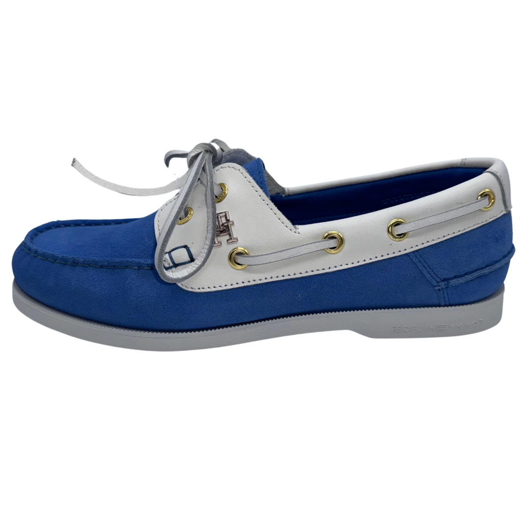 Tommy Hilfiger Blue Boat Shoes