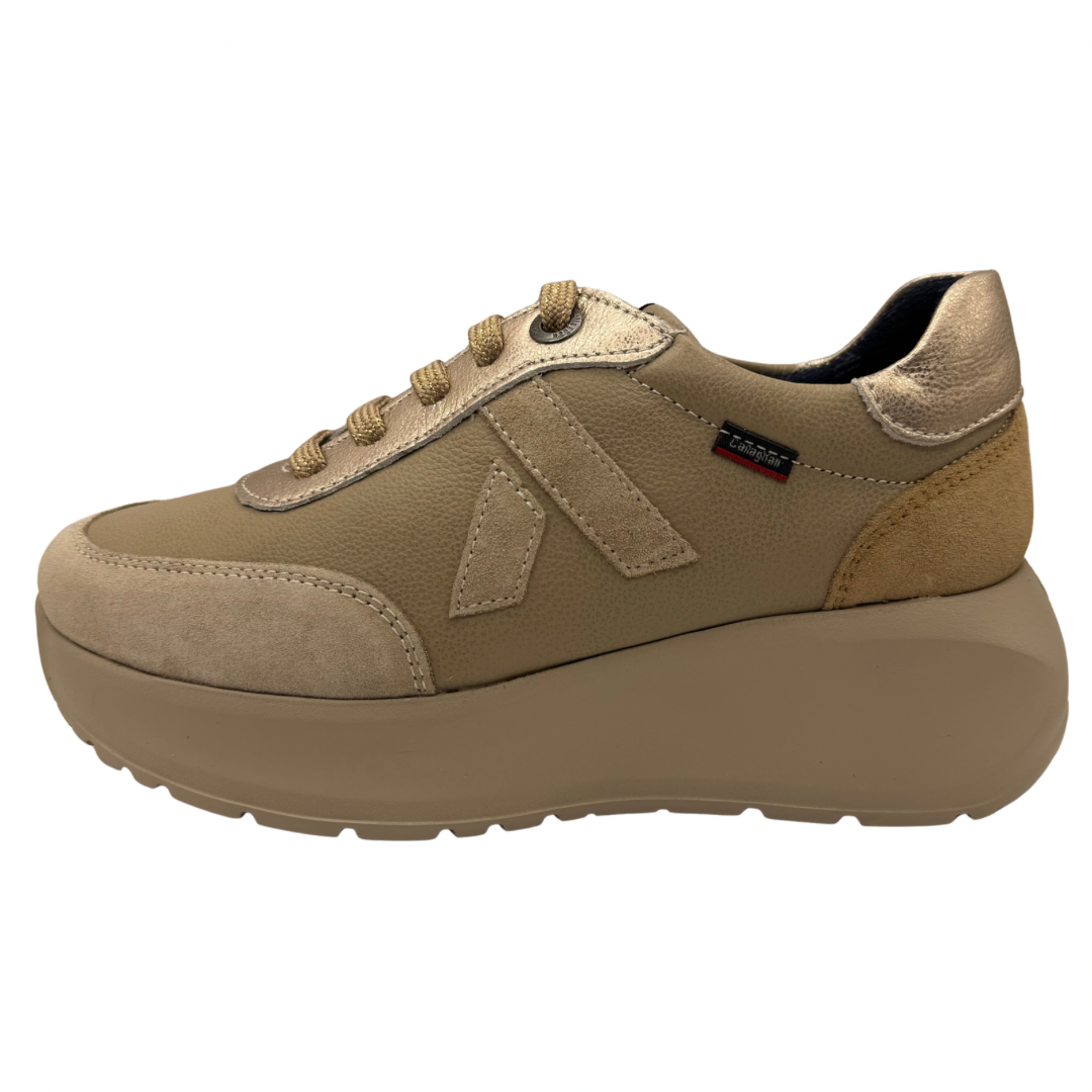Callaghan Beige Trainers