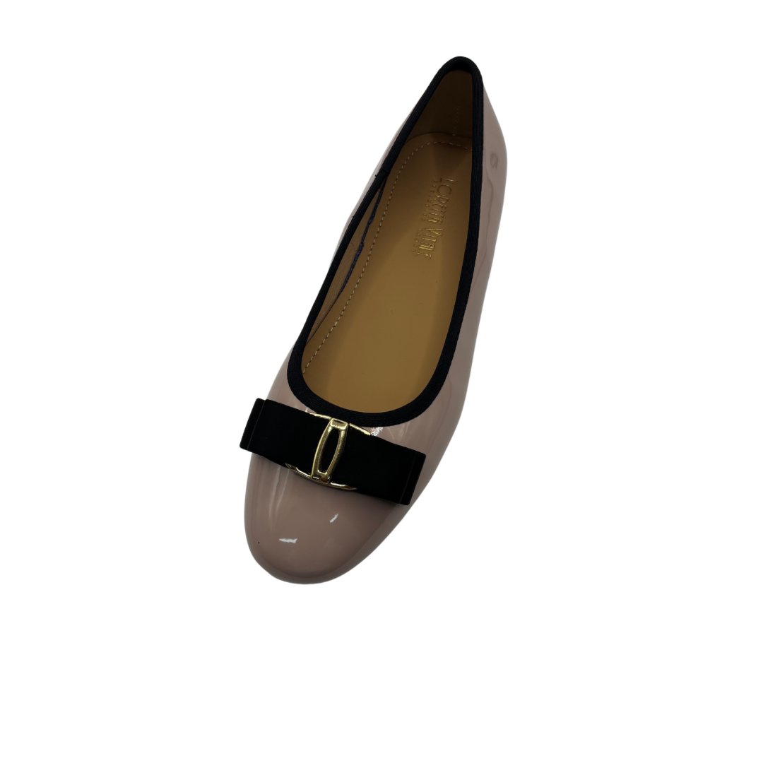 Loretta Vitale Pink Pump with Black Detail