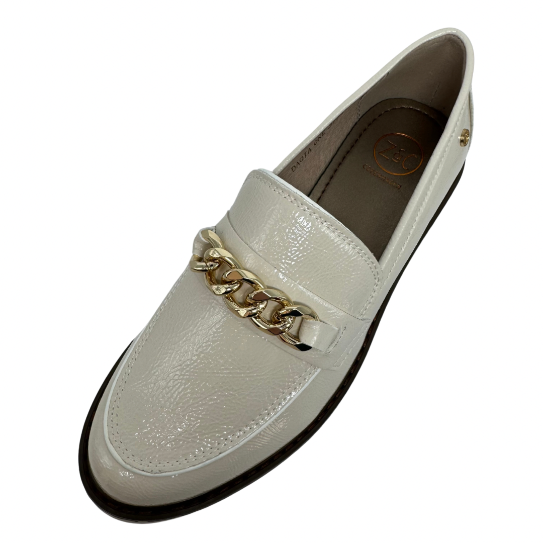 Zanni &amp; Co Stone Patent Loafers