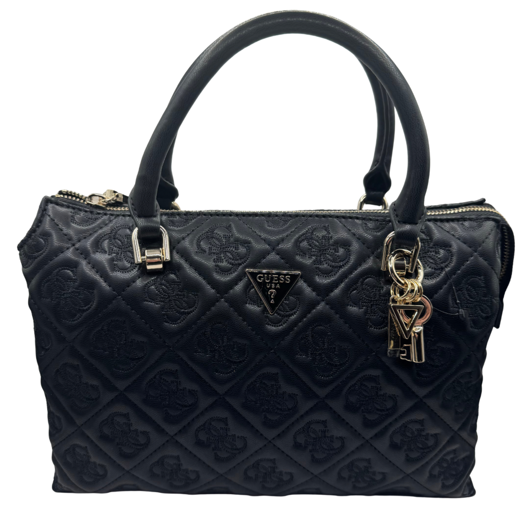 Guess Black Logo Design Handbag