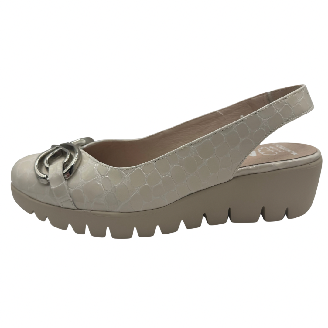 Wonders Cream Slingback