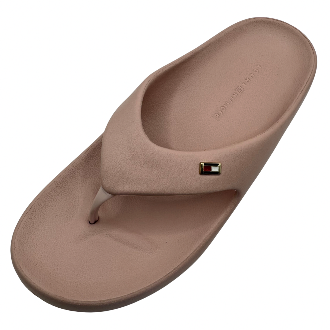 Tommy Hilfiger Pink Flip Flops