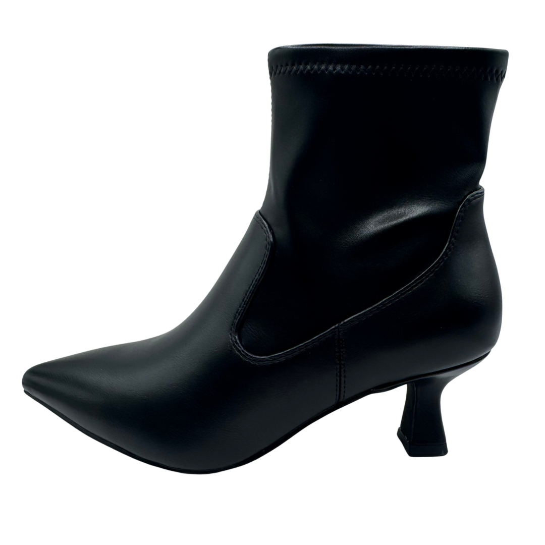 Marco Tozzi Black Heeled Boots