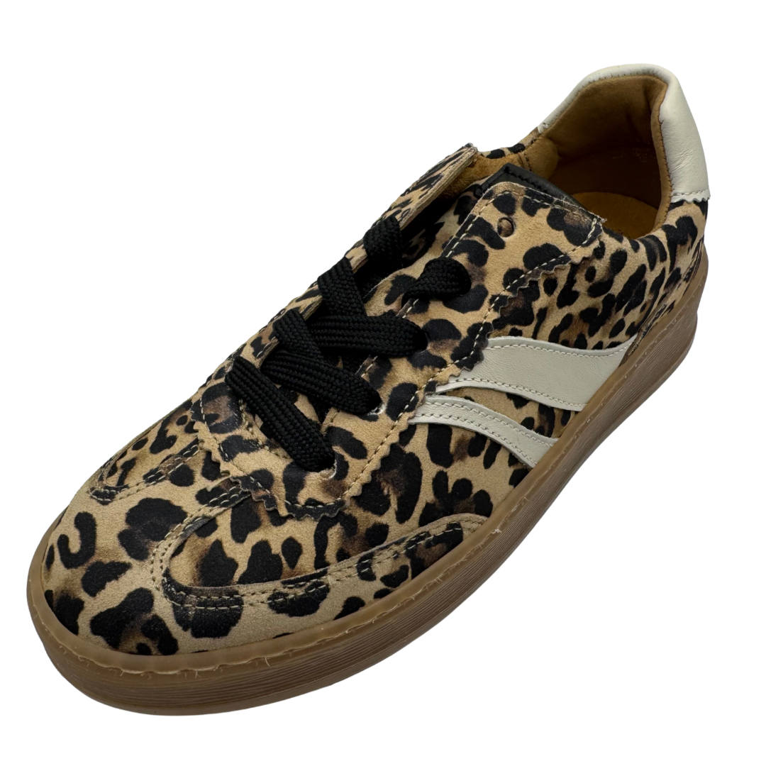 Gabor Leopard Print Trainers