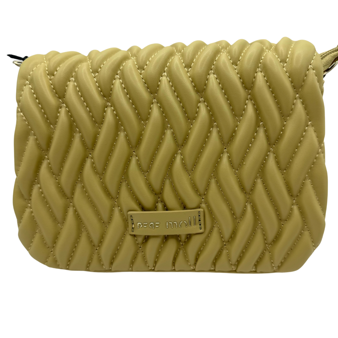 Pepe Moll Quilted Square Small Shoulder Bag