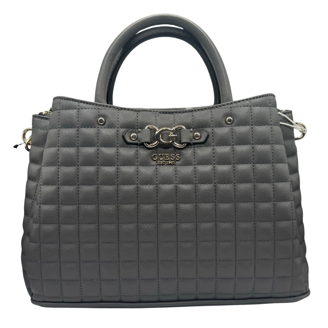 Guess Grey Quilted Handbag