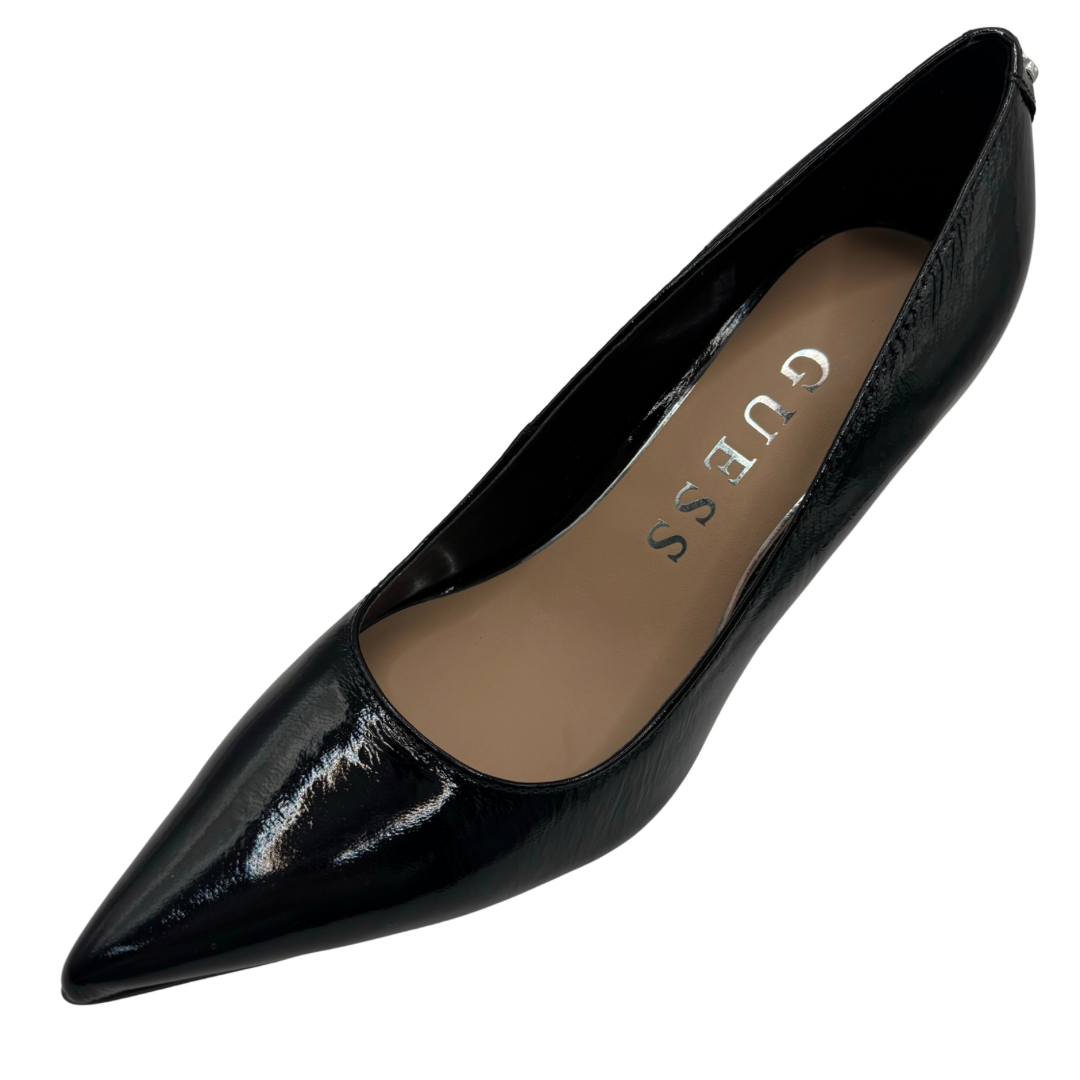Guess Black Patent Heels