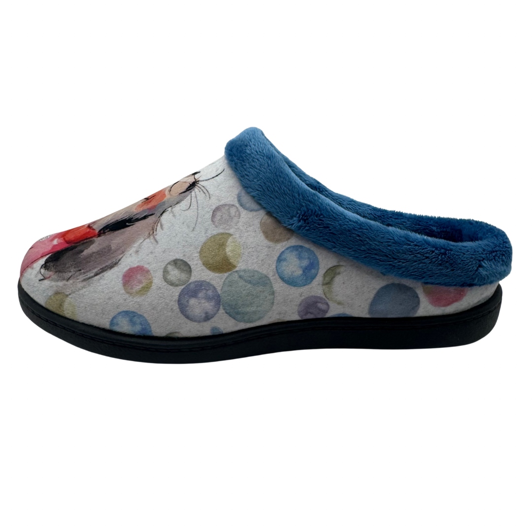Plumaflex Happy Dogs Backless Slippers