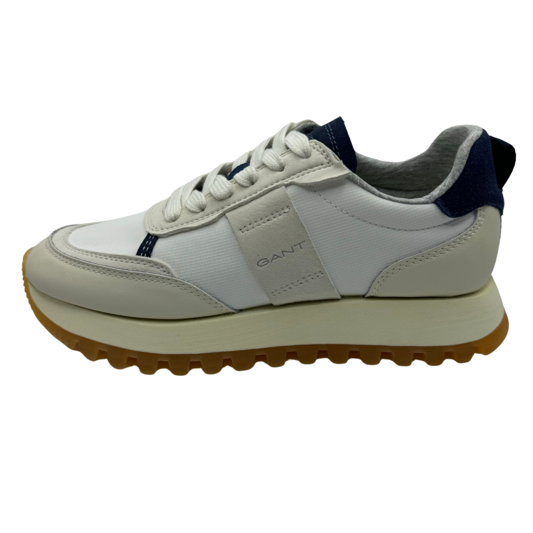 Gant White and Taupe Trainers