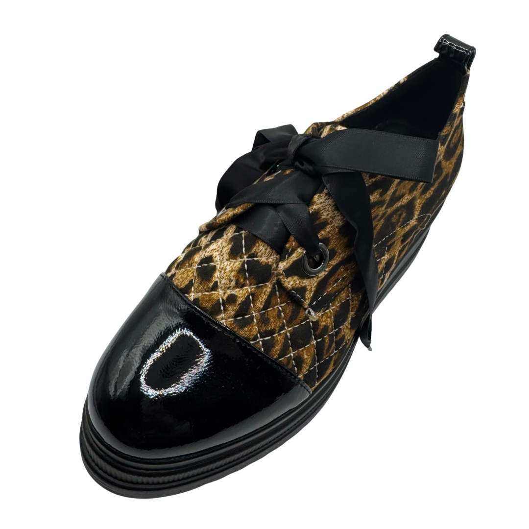 Kate Appleby Platform Wedge Leopard Print Shoes