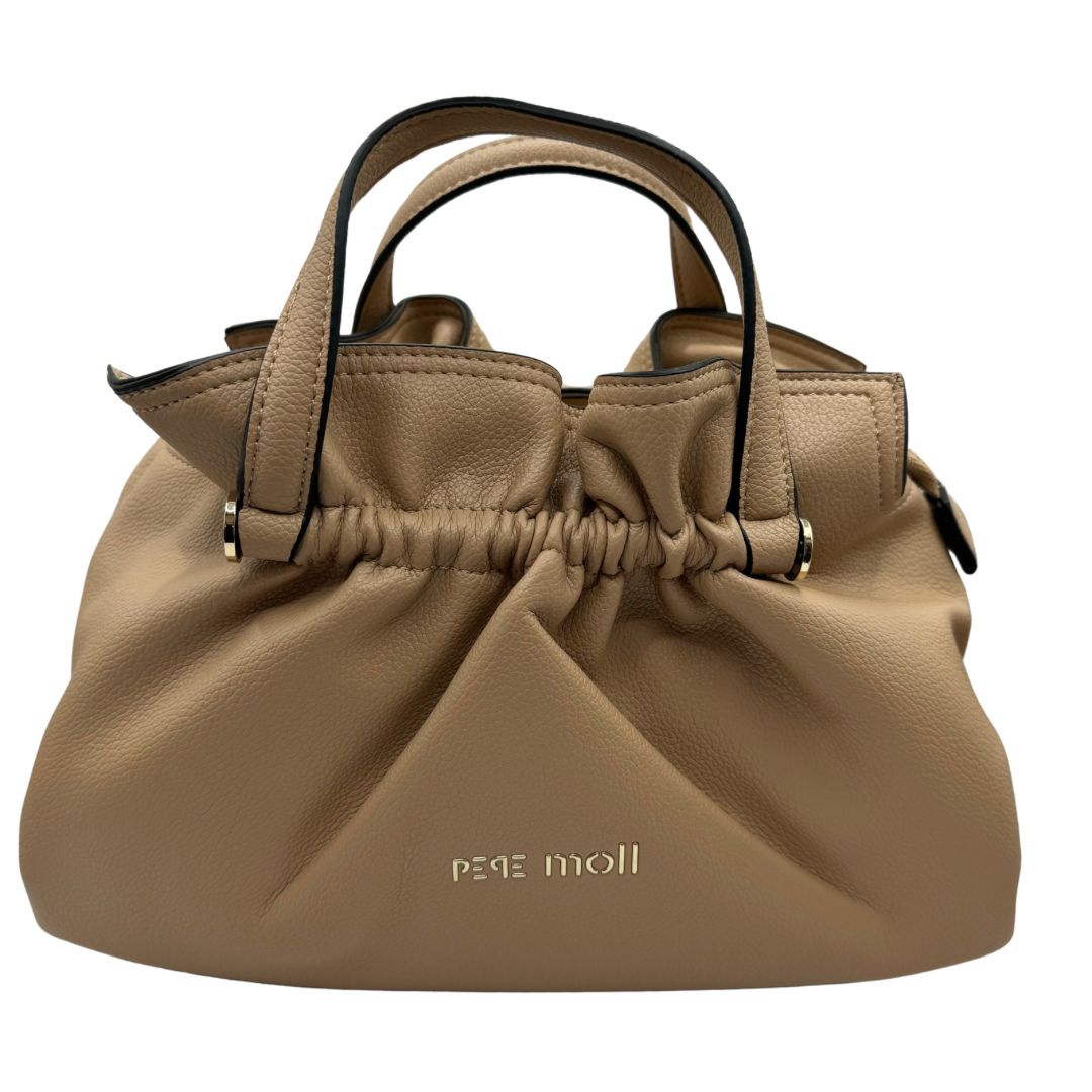 Pepe Moll Sand Coloured Small Handbag
