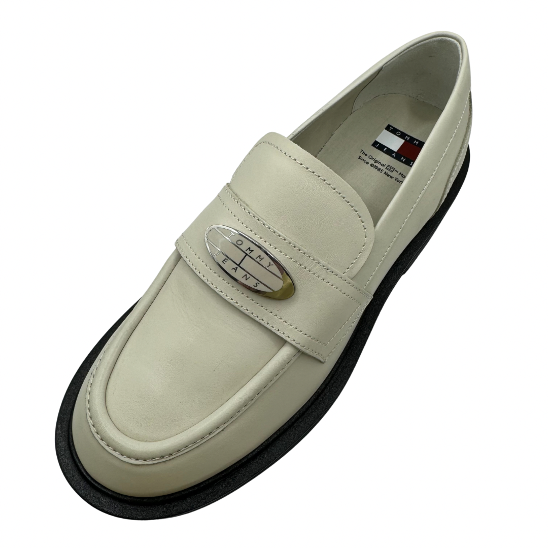 Tommy Jeans Cream Loafers