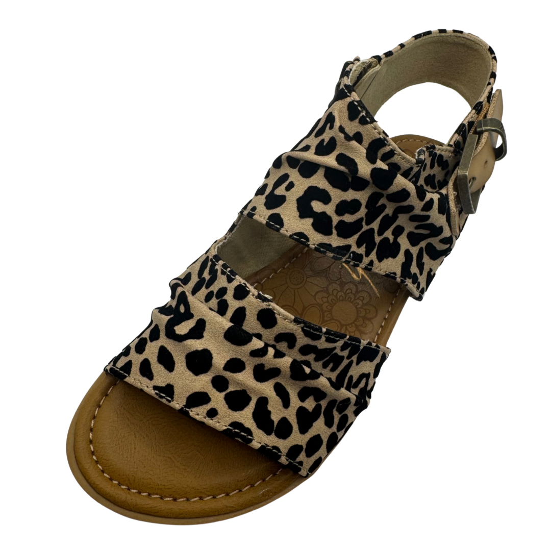 Blowfish Leopard Print Sandals