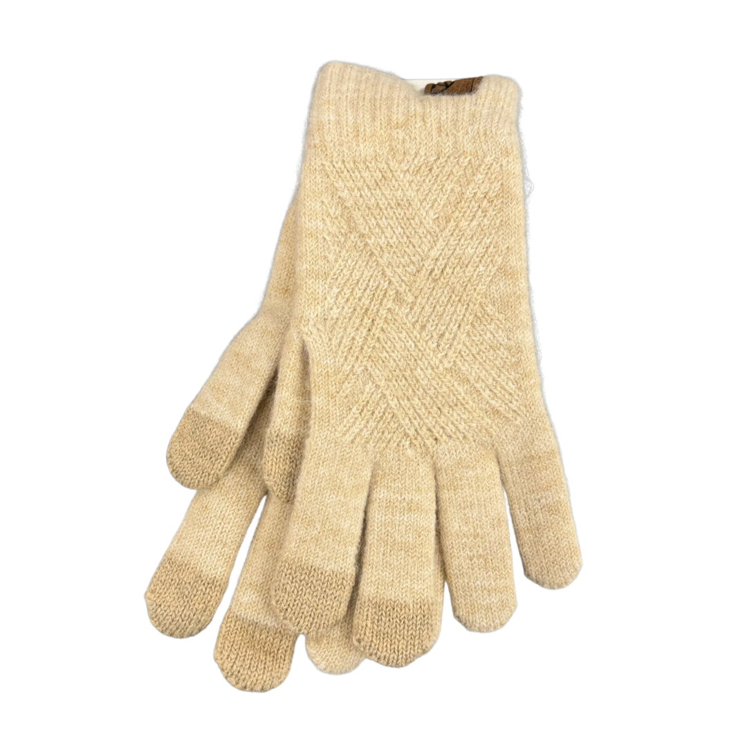 Pepe Moll Beige Hat, Scarf & Gloves Set