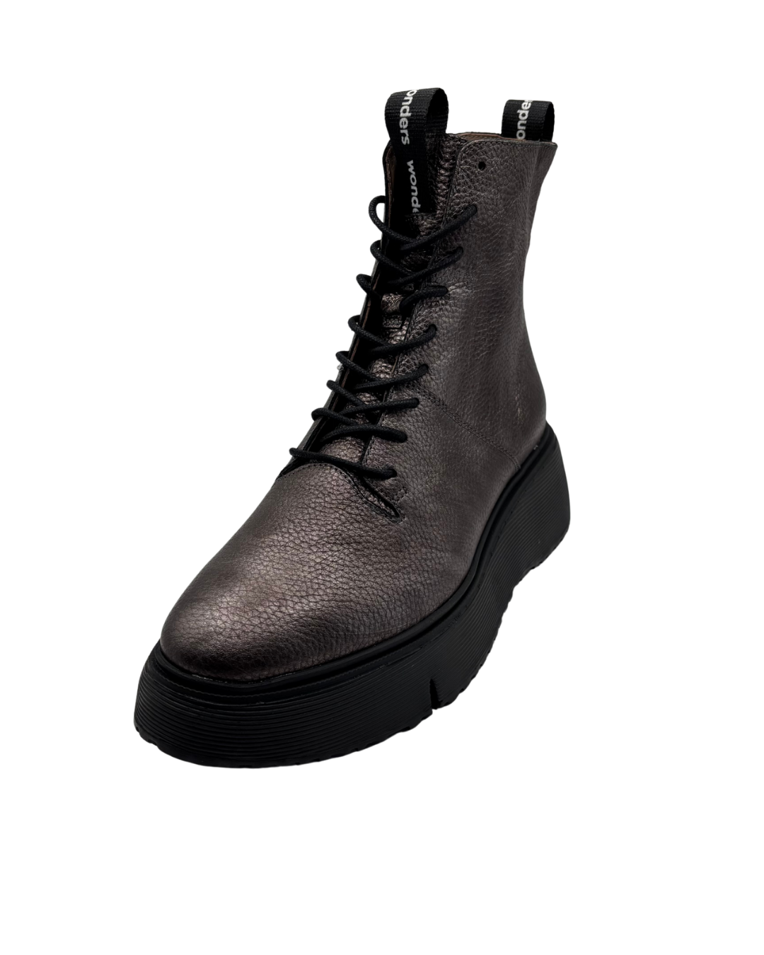 Wonders Bronze Wedged Boots