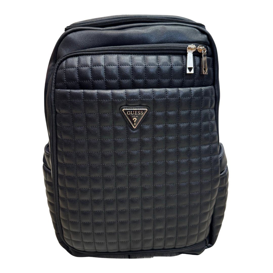 Guess Black Quilted Backpack