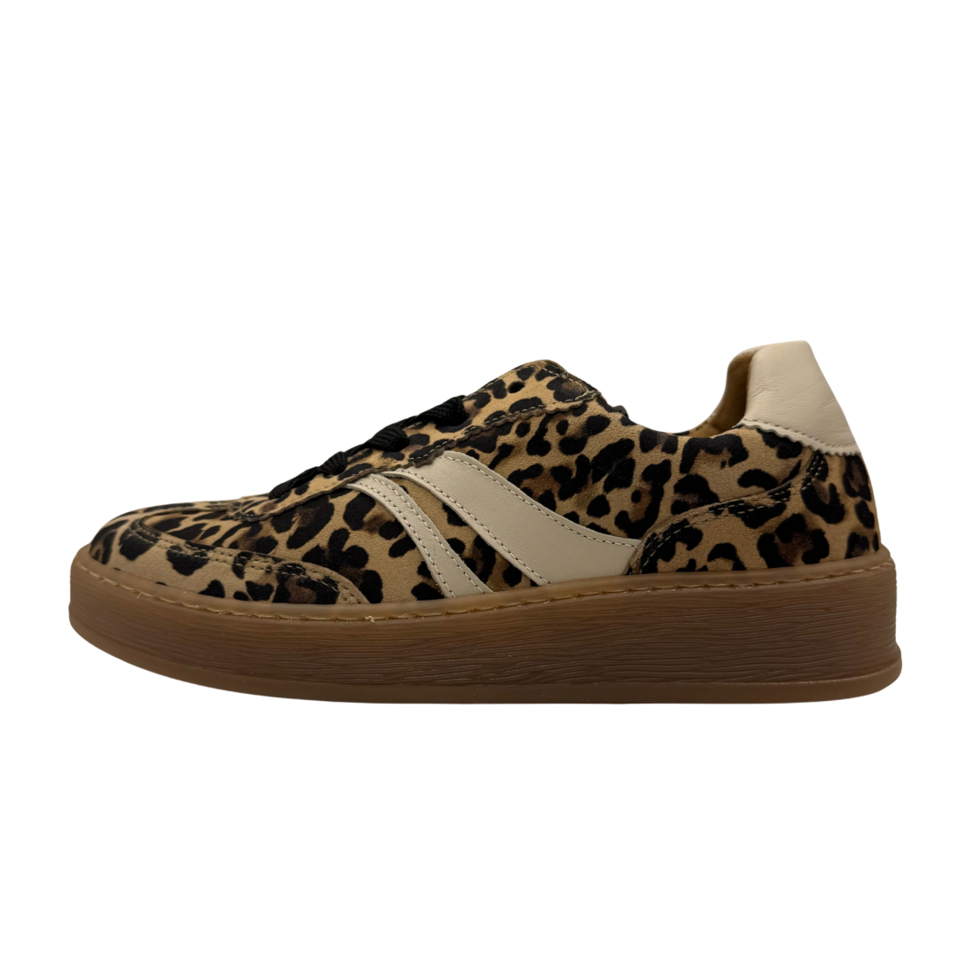 Gabor Leopard Print Trainers