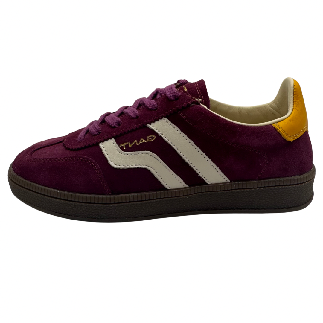 Gant Plum Suede Trainers