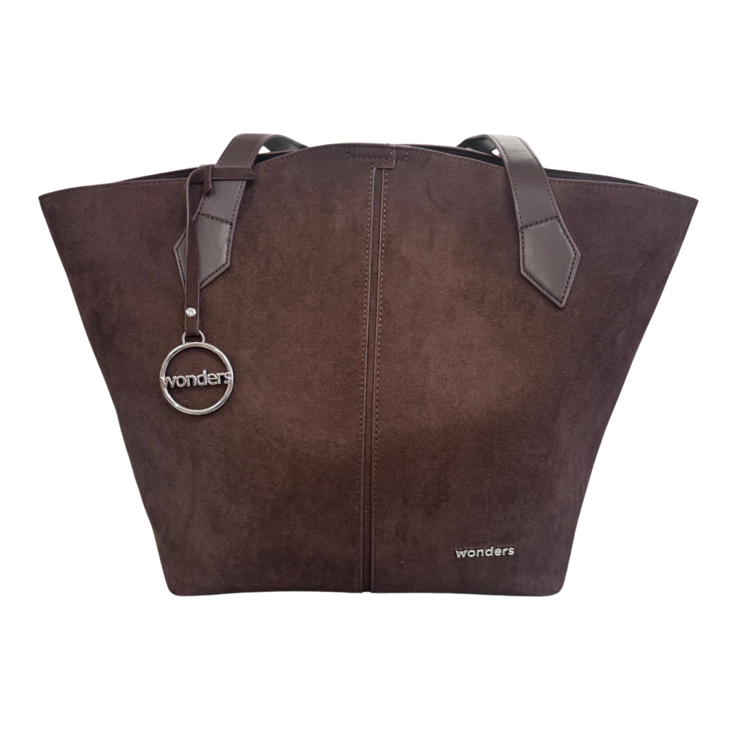Wonders Brown Handbag