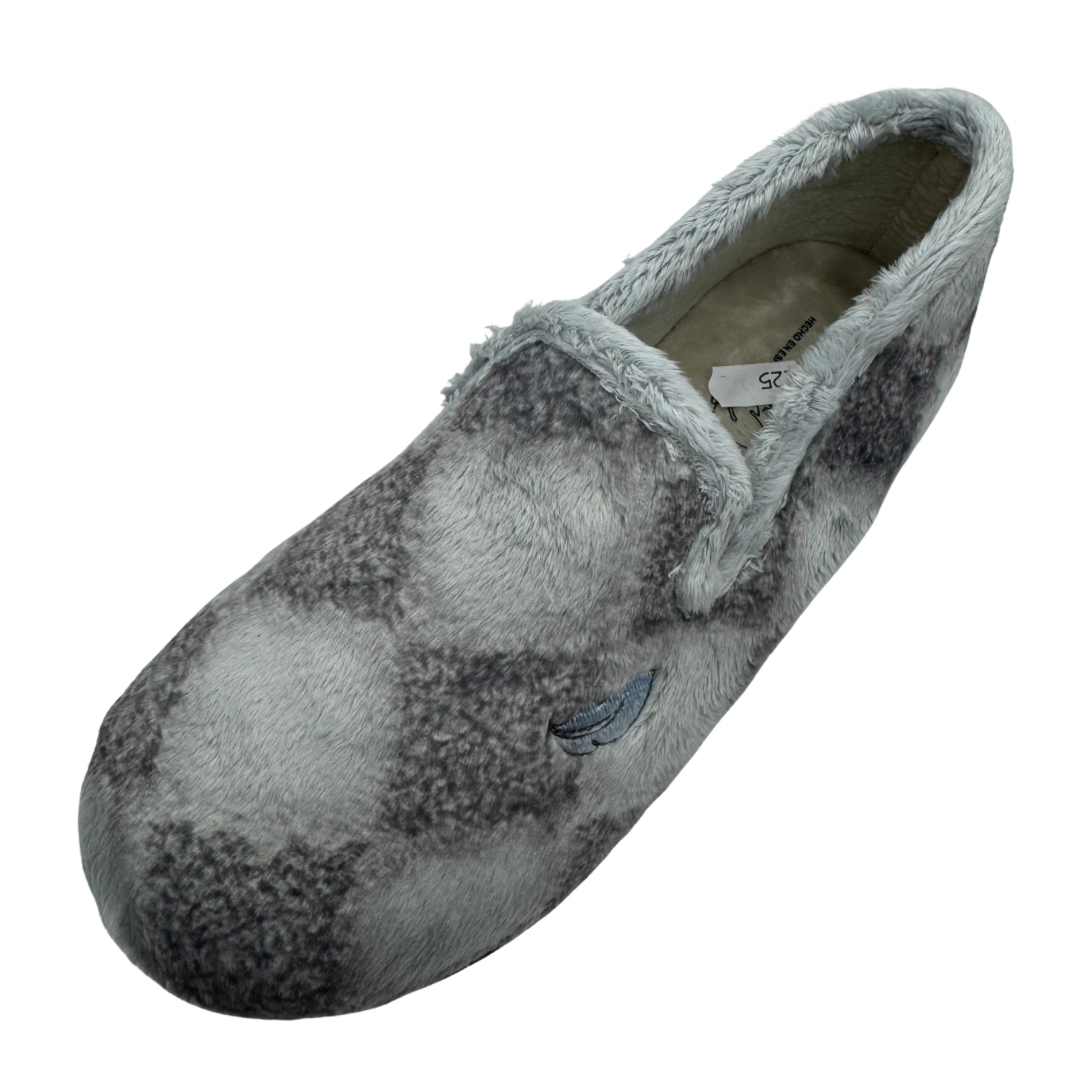 Plumaflex Grey Diamond Full Slippers