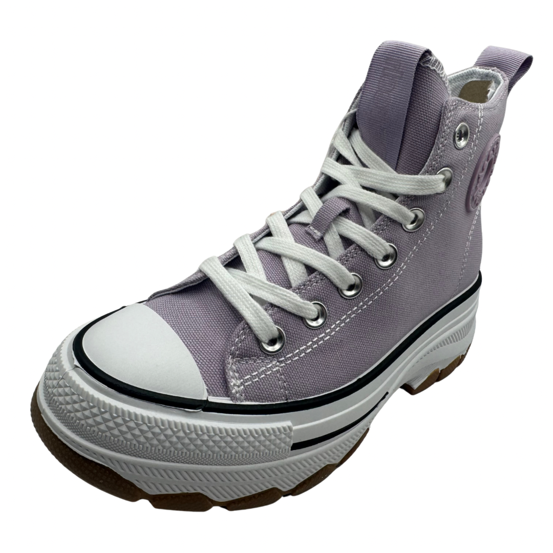 Refresh Lavender Hi Top Trainers