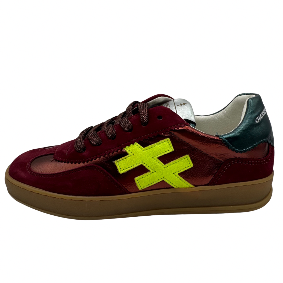 Another Trend Burgundy Trainers