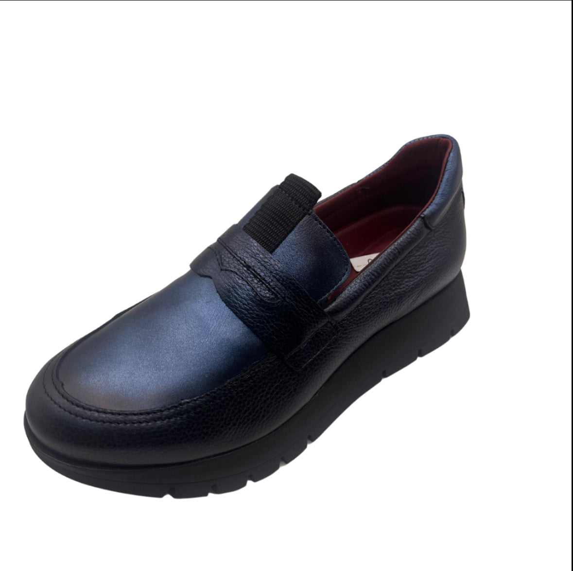 Jose Saenz Navy Loafer