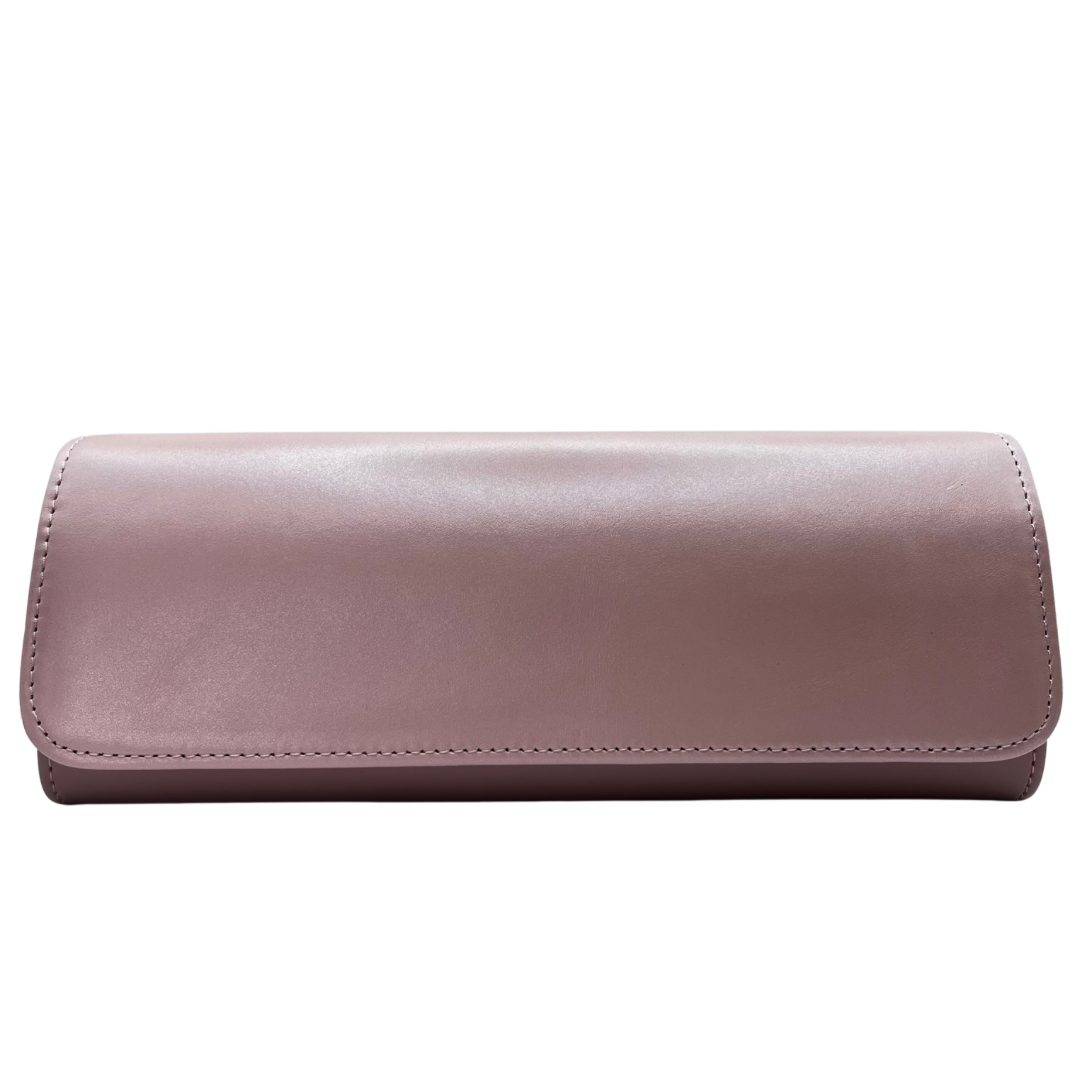 Emis Pink Pearl Clutch Bag
