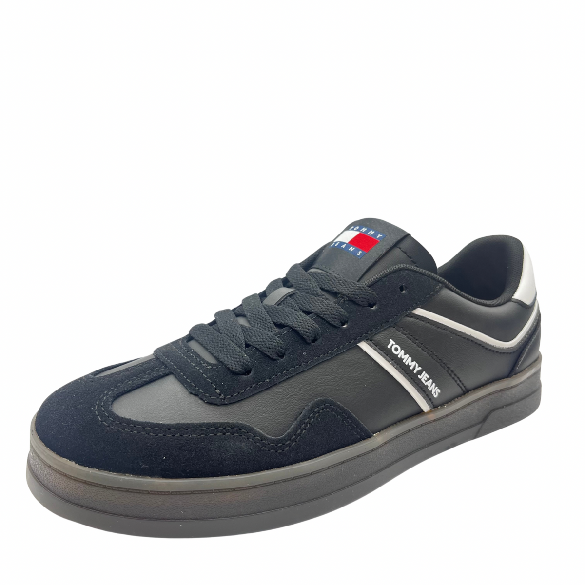 Tommy Jeans Black Trainers