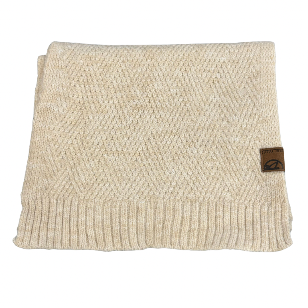 Pepe Moll Beige Hat, Scarf & Gloves Set